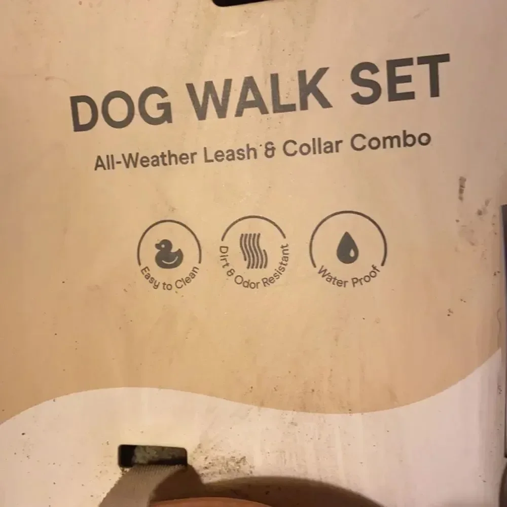 Dog walk set
